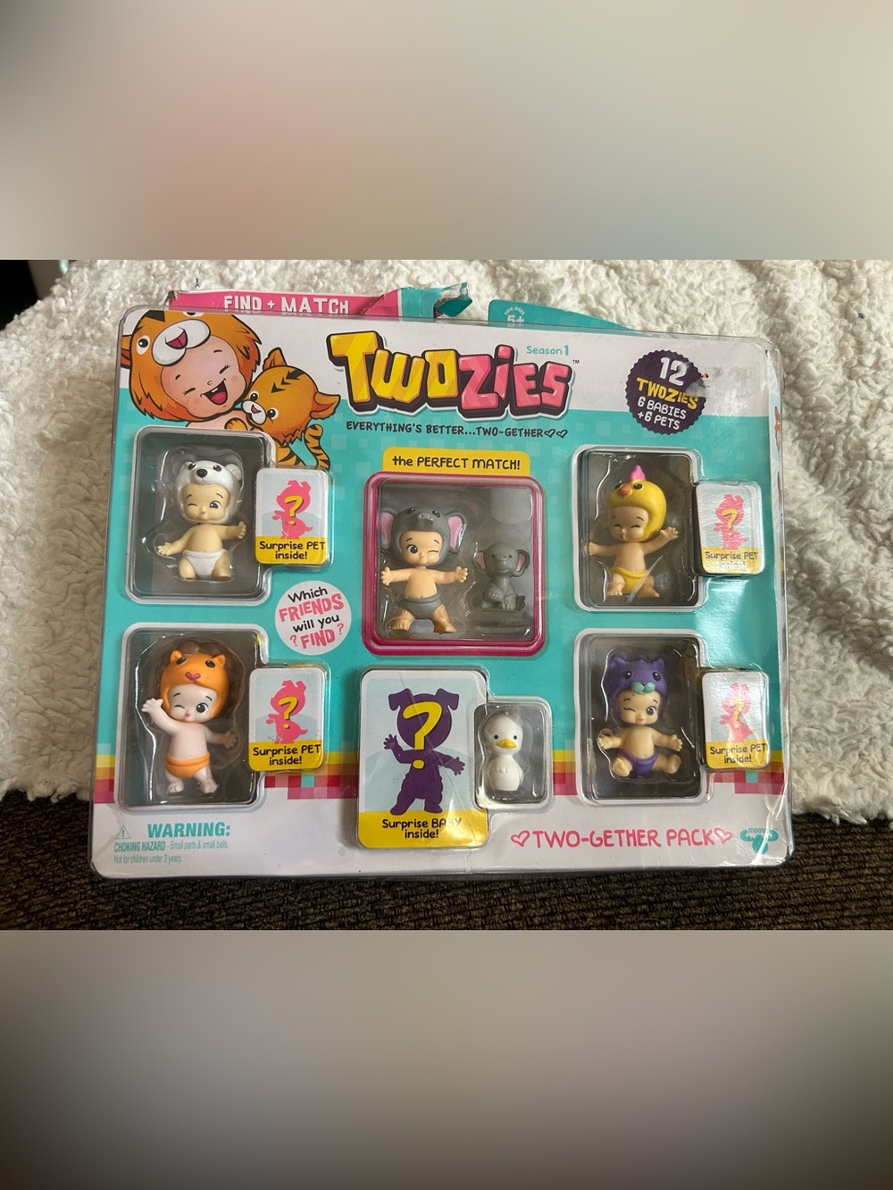Twozies New Two-Gether Pack Kids Toy Set - Multicolor
